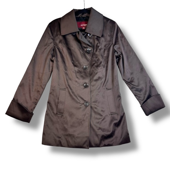 Weatherproof Garmet Company Rain Jacket Women's Brown Medium - Picture 4 of 8